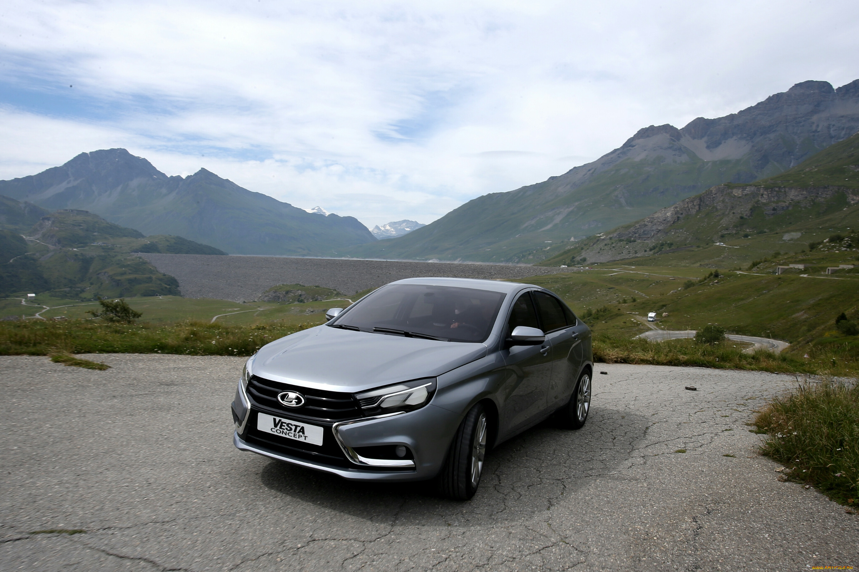 Lada Vesta SW Cross в горах